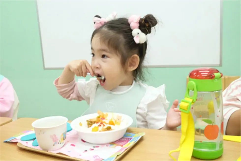 給食の様子